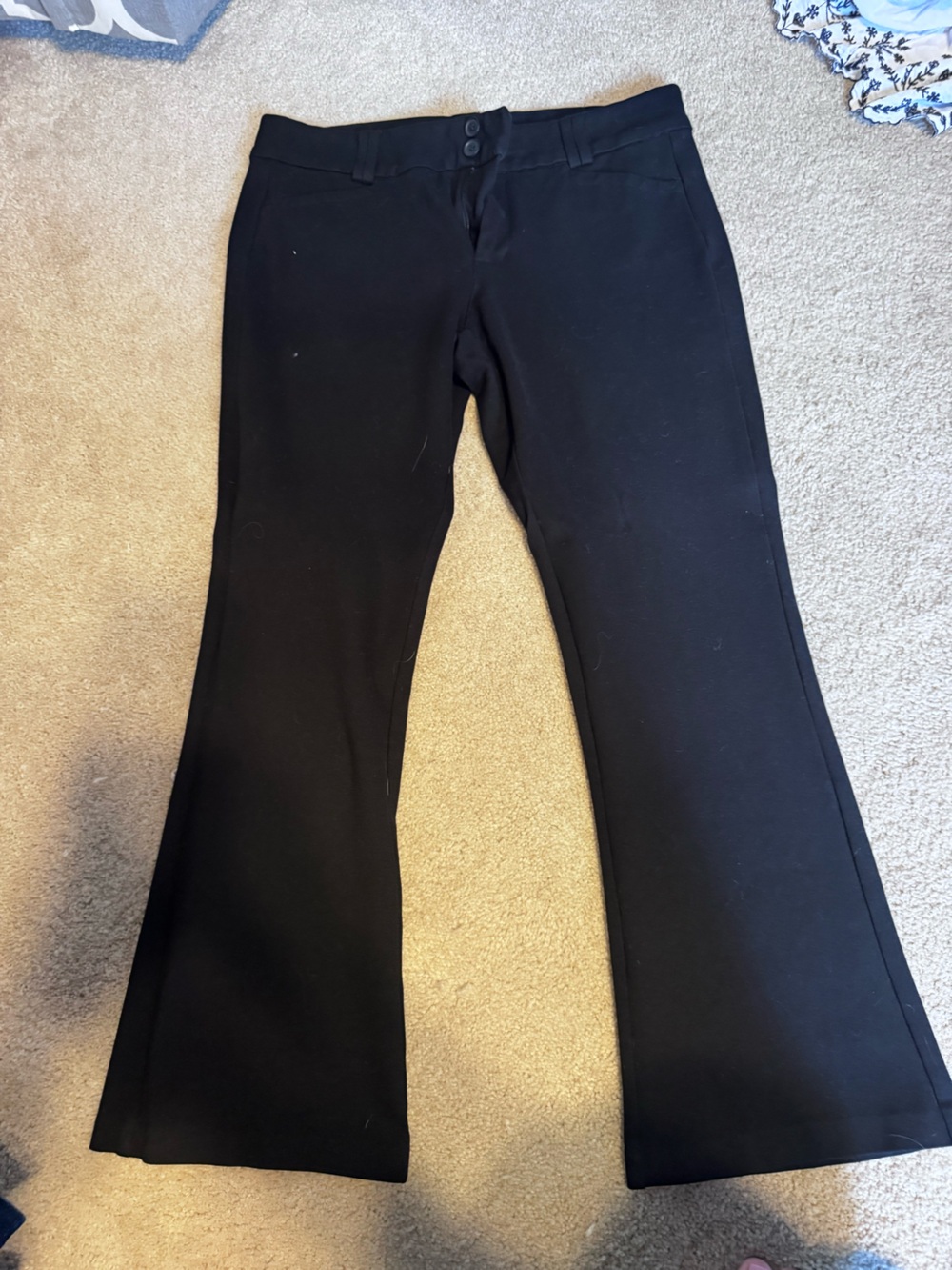 torrid Black Flared Wide Leg Jeans